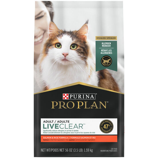 Specialized LiveClear Salmon and Rice Dry Cat Food, 1.59 kg Image NaN