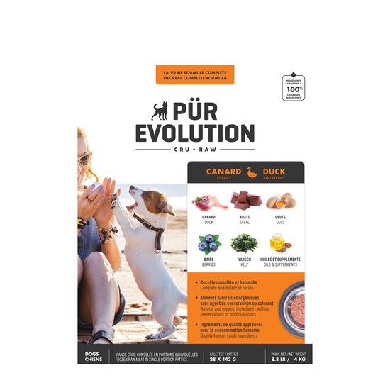 Raw Dog Food, Duck and Berries Image NaN