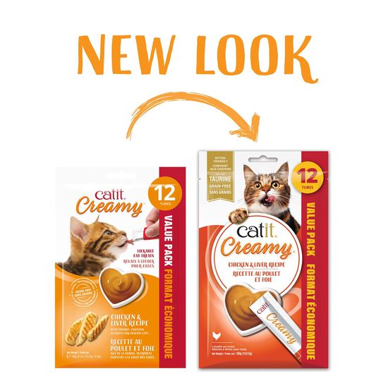Creamy lickable treats, chicken Image NaN