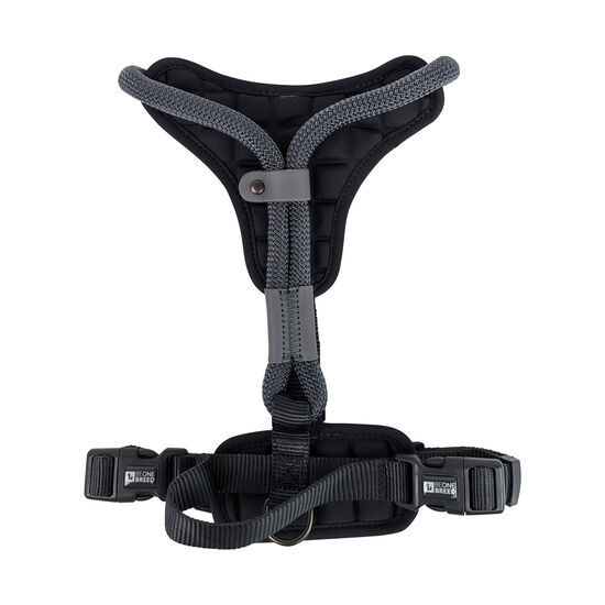 Luxury Rope Harness for Dogs, Charcoal Image NaN