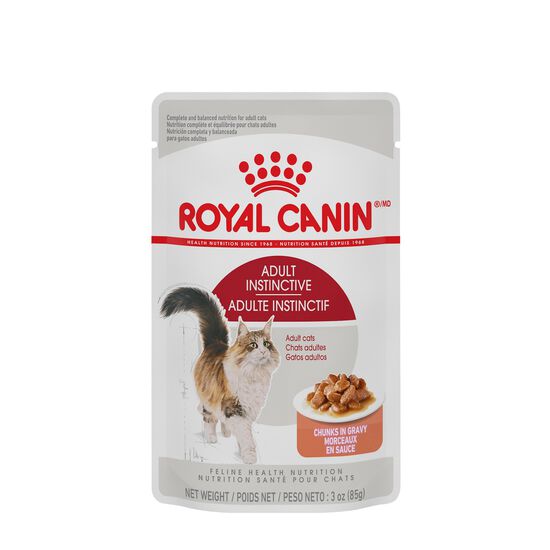 Feline Health Nutrition™ Adult Instinctive Chunks in Gravy Pouch Image NaN