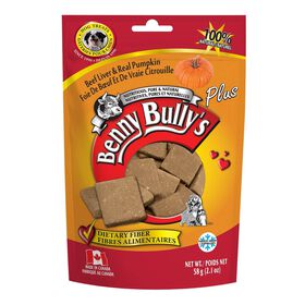 Gâteries de foie de bœuf et de vraie citrouille pour chiens