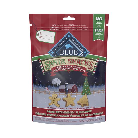 Biscuits croquants « Santa Snacks » pour chiens, 311 g Image NaN