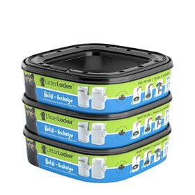 Pack of 3 refills for LitterLocker Design Plus