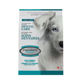 Nourriture s&egrave;che recette avec grains au poisson soins dentaires pour chiens adultes de toutes races