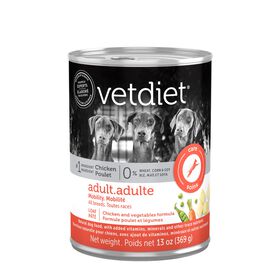Mobility wet food for adult dog