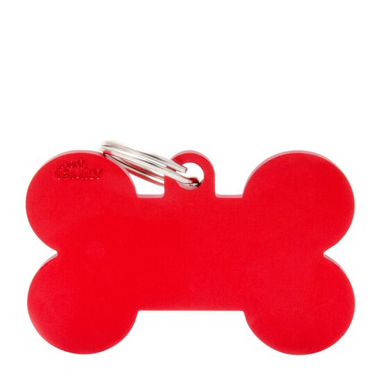 ID Tag Basic Collection Bone XL red in aluminium Image NaN