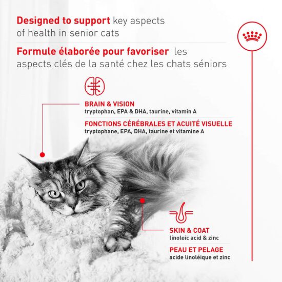 Feline Health Nutrition&trade; Aging 11+ Dry Adult Cat Food, 2.72 kg Image NaN