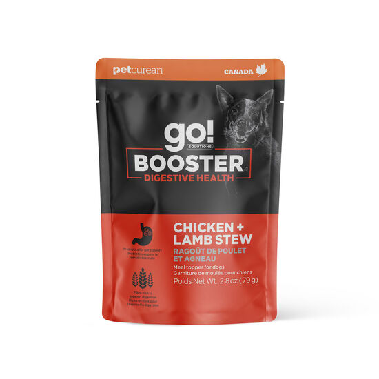 Booster Digestive Health Chicken and Lamb Stew Meal Topper for Dogs, 79 g Image NaN