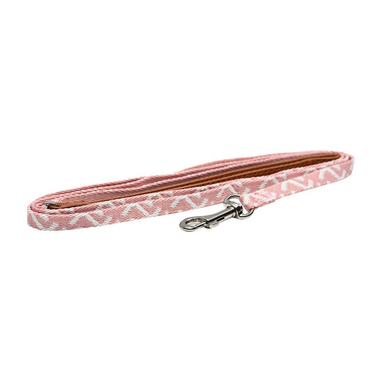 Mini laisse nylon Zigzag pour chiens, Rose Image NaN