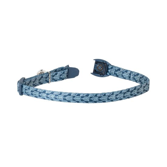 Collier Breakaway ajustable avec boucle magn&eacute;tique pour chats, Fl&egrave;che Grise Image NaN