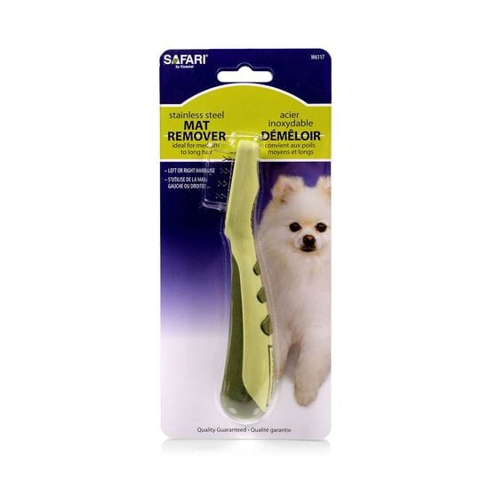 Dog stainless steel mat remover for medium to long hair Image NaN