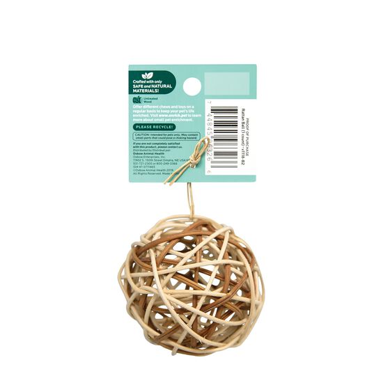 Rattan Ball for Rodents Image NaN