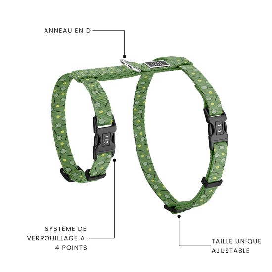 Harnais r&eacute;glable pour chats Image NaN