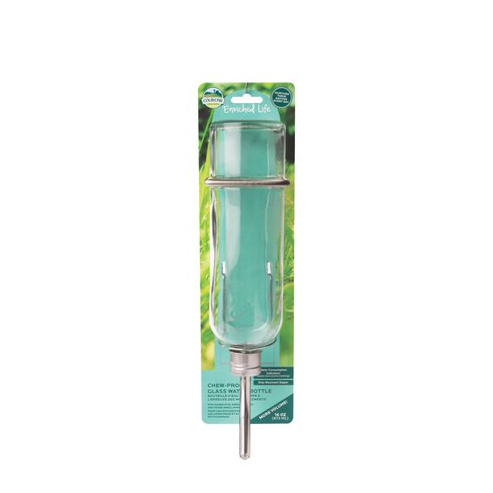 Glass Water Bottle for Rodents Image NaN