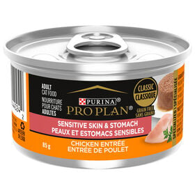 Specialized Sensitive Skin & Stomach Chicken Entrée for Cats, 85 g