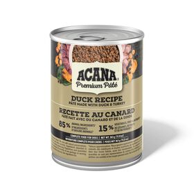 Premium P&acirc;t&eacute; Duck Recipe Wet Food for Dogs