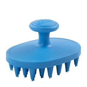 BrushBuster Silicone grooming brush, blue