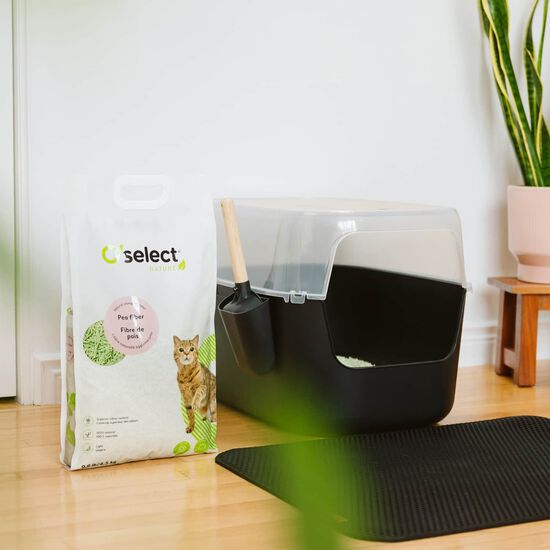 Green Tea Scented Pea Fiber Natural Clumping Litter, 4.5 kg Image NaN