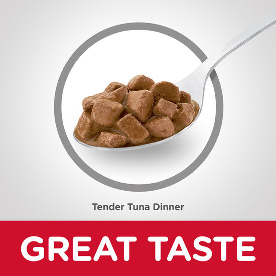 Senior 7+ Tender Tuna Dinner for Cats, 156 g Image NaN