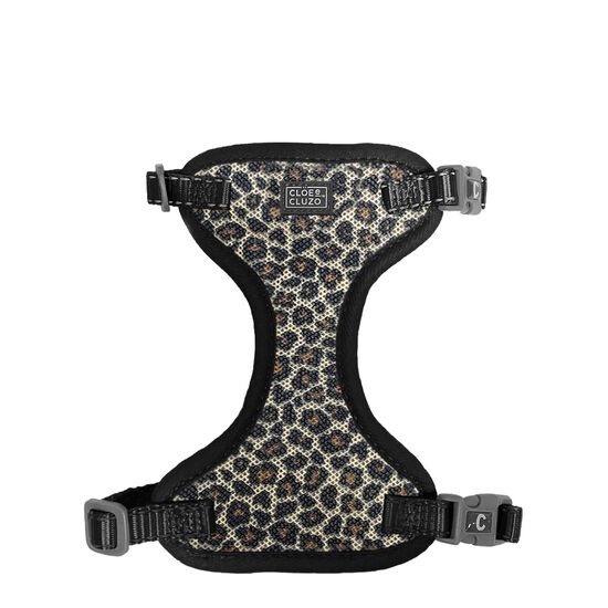 Adjustable mesh cat harness, leopard Image NaN