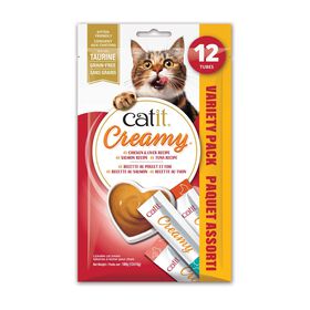 Creamy lickable cat treats, assorted multipack