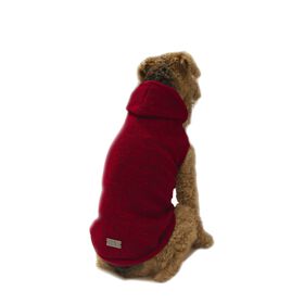 Gigi red dog hoodie