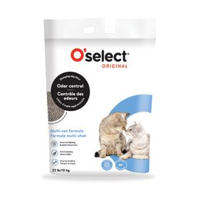 Litiere d'argile agglom&eacute;rante multi-chat, 10 kg