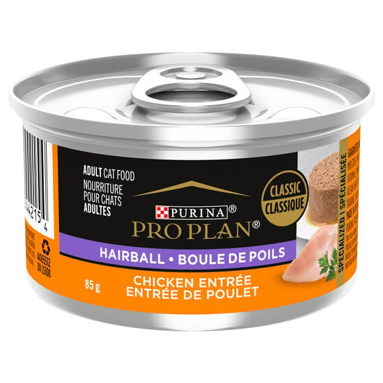 Specialized Hairball Chicken Entrée for Cats, 85 g Image NaN