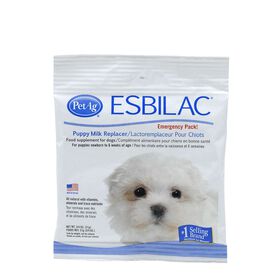 Puppies Esbilac emergency pack milk replacer