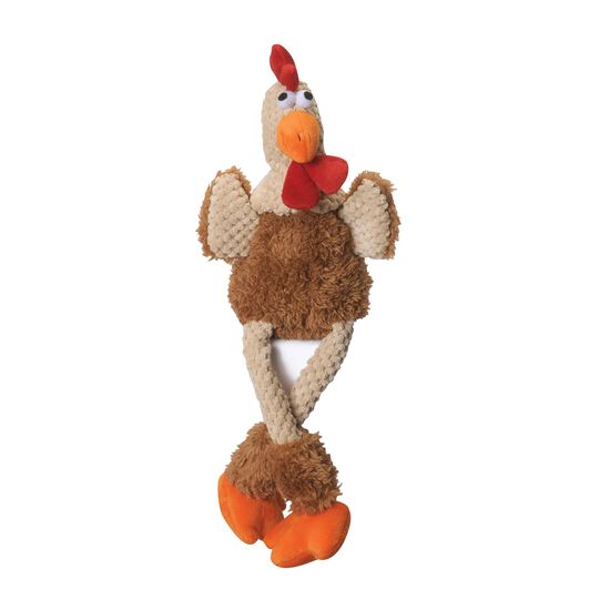 Durable rooster dog toy with Patented "Chew Guard" technology Image NaN