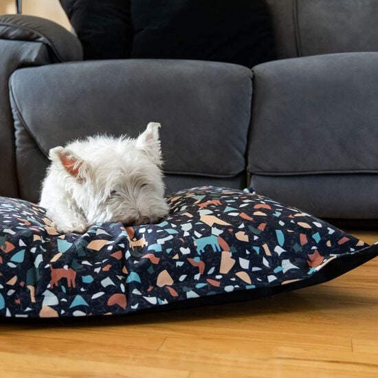 Cloud Pillow, Dark Terrazzo Image NaN