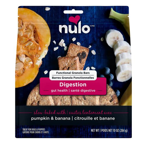 Barres granola fonctionelles pour la sant&eacute; digestive pour chiens et chiots, 284 g Image NaN