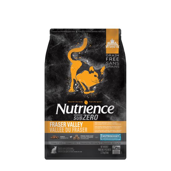 Grain free food for adult cat, Fraser valley formula Image NaN