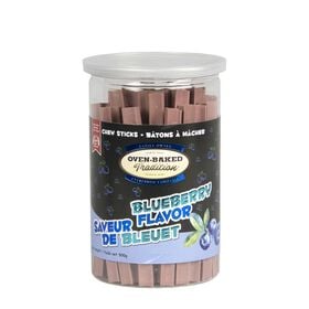 Blueberry Flavoured Chew Sticks for Dogs