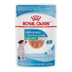 Size Health Nutrition&trade; Small Puppy Chunks in Gravy Pouch Dog Food