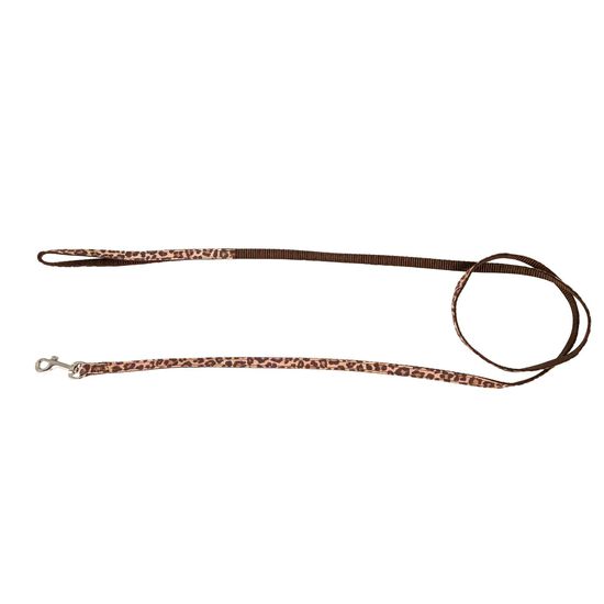 Mini Nylon Leash for Dogs, Leopard Image 1.0