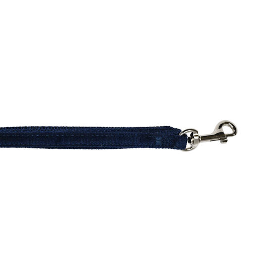 Mini laisse nylon pour chiens, Bleu marine Image NaN