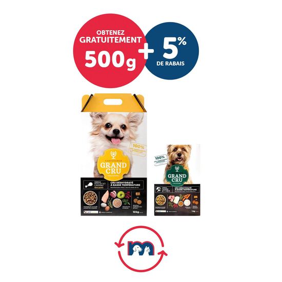Forfait CaniSource Grand Cru Formule sans grains poulet et canard pour chien Image NaN