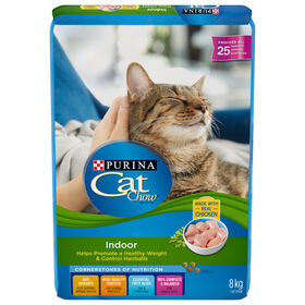 Nourriture sèche pour chats d'intérieur, 8 kg