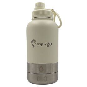 Portable 2-in-1 Water Bottle for Pets