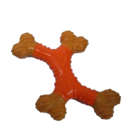 Bambone peanut butter dental toy for dogs Image NaN