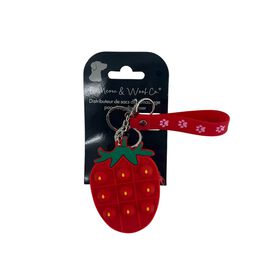 Distributeur de sacs de ramassage en forme de fraise