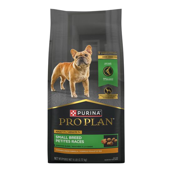 Specialized Shredded Blend Chicken and Rice Formula Dry Food for Small Breed Adult 7+ Dogs, 2.72 kg Image NaN