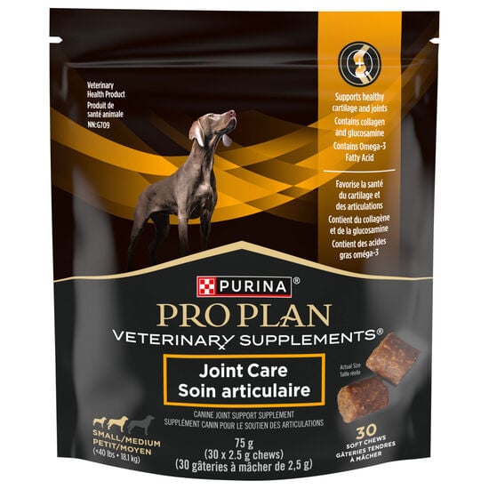 Canine Joint Support Supplements for Small/Medium Dogs, 75 g Image NaN