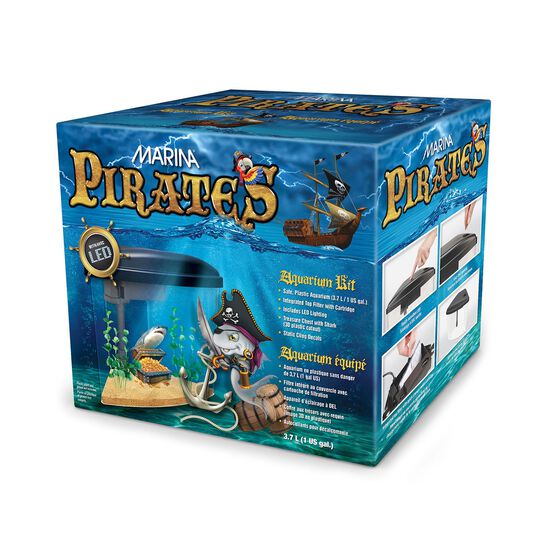 Pirates Aquarium Kit - 3.7 L Image NaN