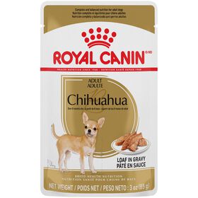 Pâté en sauce formule nutrition santé de race pour Chihuahua adulte