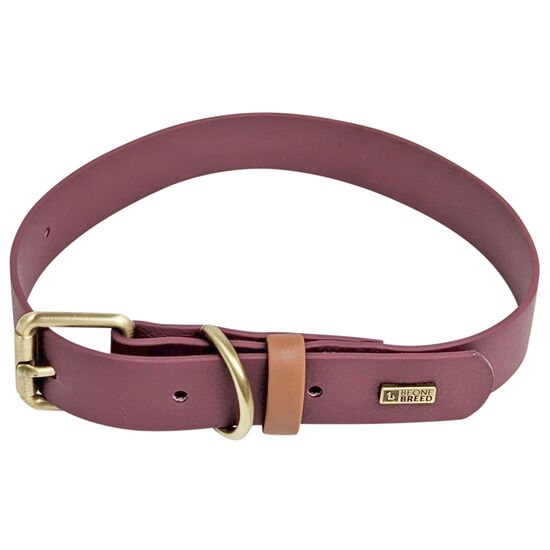 Collier luxe imperméable pour chiens, Cabernet Image NaN