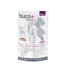 Buco+ Oral Health for small dogs and cats, 100mg