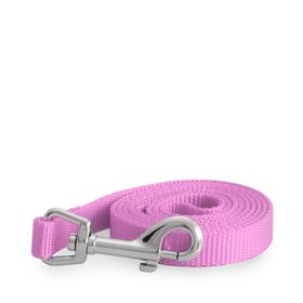 Pink nylon simple leash